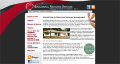 Desktop Screenshot of educationalresourceservices.com